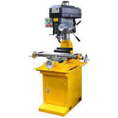 Mill Drill Machines; Drilling Capacity in Steel (Inch): 1; End Milling Capacity (Decimal Inch): 0.75; Face Milling Capacity (Decimal Inch): 3; Cross Travel (Inch): 7-1/2; Longitudinal Travel (Inch): 19-11/16