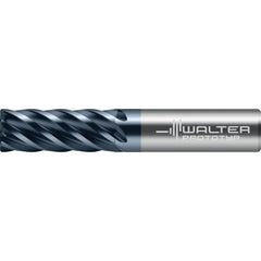 Corner Radius End Mill: 1-1/4" Dia, 2-1/4" LOC, 0.0300" Radius, 6 Flute, Solid Carbide