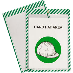 Document Protectors; Document Type: Shop Ticket Holder; Material: Vinyl; Color: White, Green; For Document Width: 9 in; For Document Length: 12 in