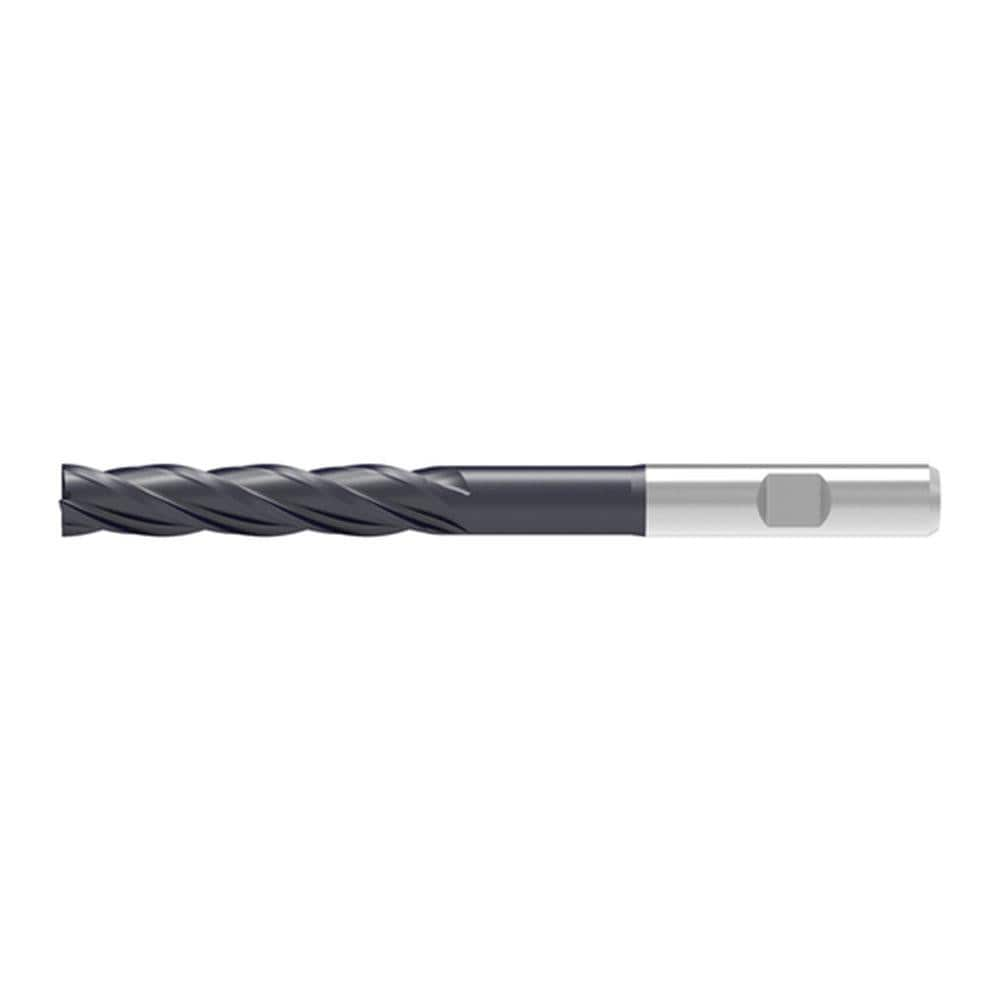 Corner Chamfer End Mill: 18.00 mm Dia, 72.00 mm LOC, 4 Flute, 0.18 mm Chamfer Width, Solid Carbide