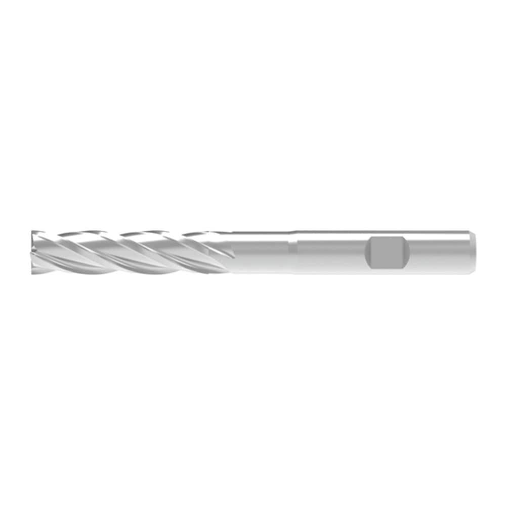 Corner Chamfer End Mill: 20.00 mm Dia, 60.00 mm LOC, 4 Flute, 0.20 mm Chamfer Width, Solid Carbide