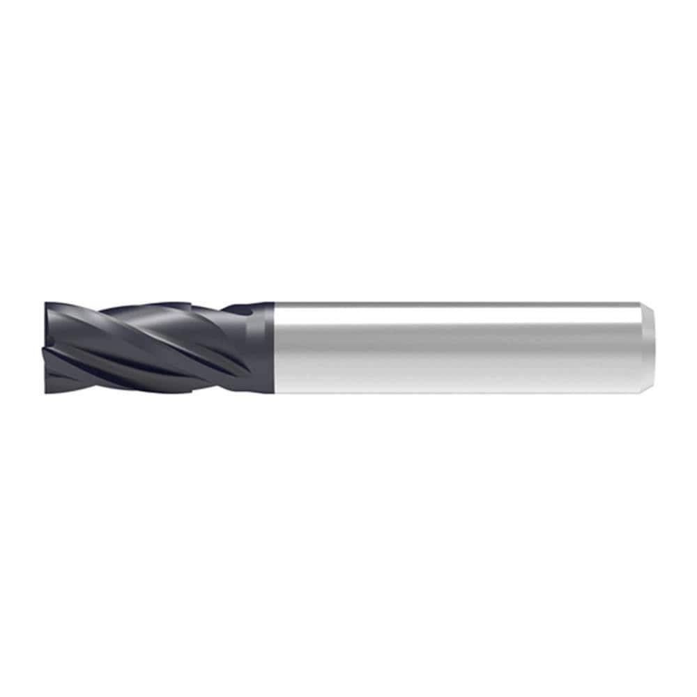 Corner Chamfer End Mill: 1.50 mm Dia, 3.00 mm LOC, 4 Flute, 0.02 mm Chamfer Width, Solid Carbide