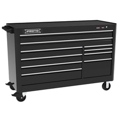 Steel Tool Roller Cabinet: 66" Wide, 46" High, 25-1/4" Deep, 10 Drawer