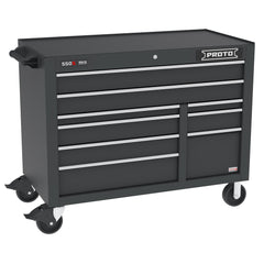 Steel Tool Roller Cabinet: 50" Wide, 41" High, 25-1/4" Deep, 9 Drawer