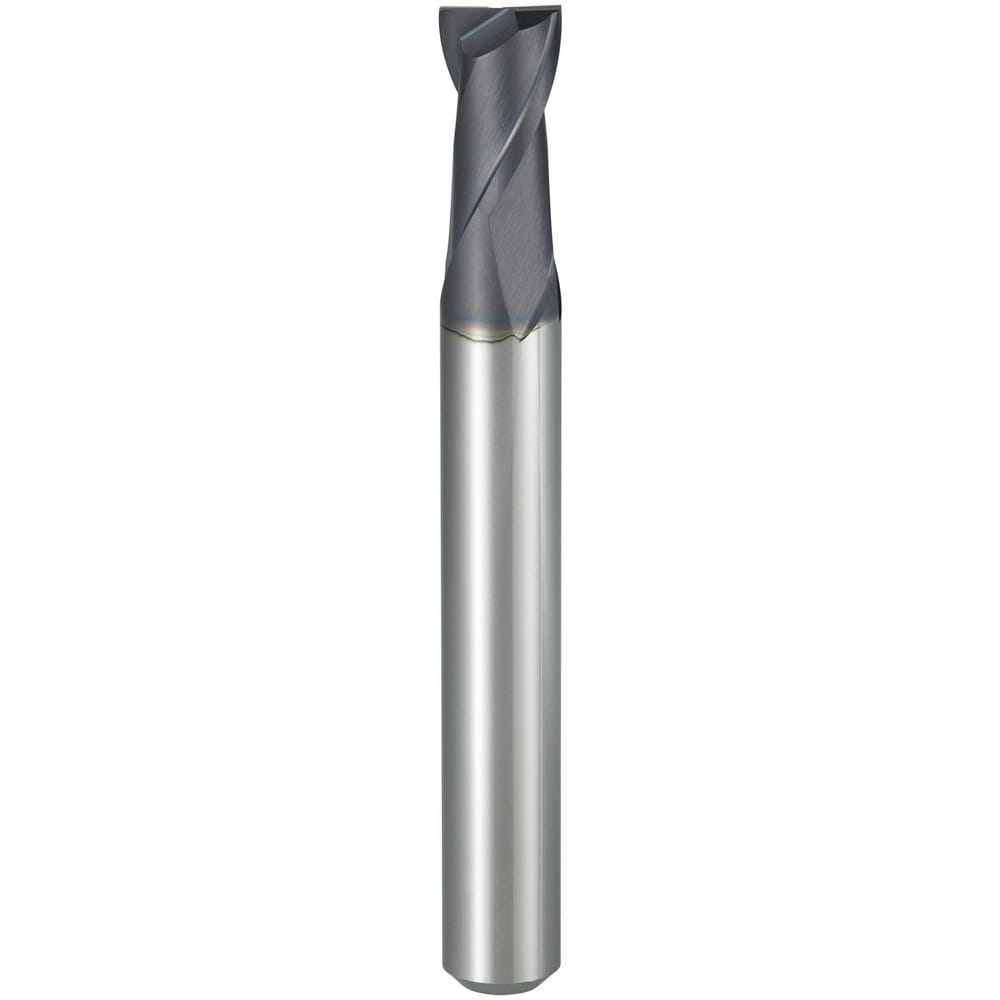 Square End Mill: 4.00 mm Dia, 6.00 mm LOC, 2 Flute, Solid Carbide