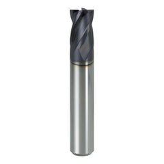 Square End Mill: 8.00 mm Dia, 12.00 mm LOC, 4 Flute, Solid Carbide