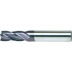 Square End Mill: 7/32" Dia, 4 Flute, Solid Carbide