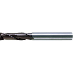 Square End Mill: 0.30 mm Dia, 0.90 mm LOC, 2 Flute, Solid Carbide