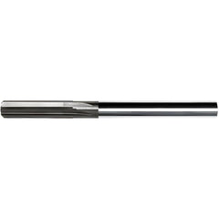 Chucking Reamer: 31/64" Dia, 4" OAL, 1-1/2" Flute Length, Straight-Cylindrical Shank, Solid Carbide