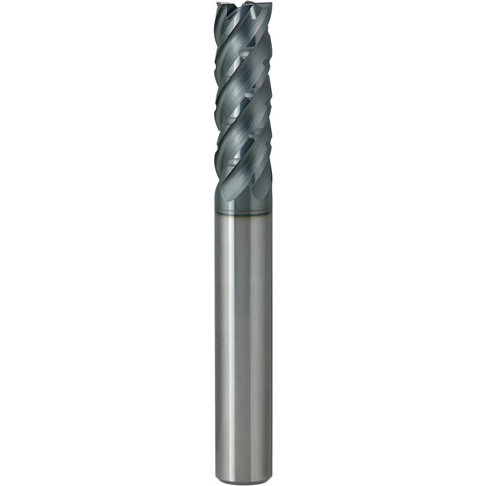 Square End Mill: 12.00 mm Dia, 36.00 mm LOC, 5 Flute, Solid Carbide