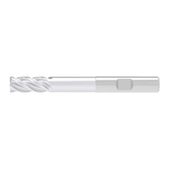 Corner Chamfer End Mill: 8.00 mm Dia, 17.00 mm LOC, 4 Flute, 0.20 mm Chamfer Width, Solid Carbide