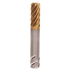 Corner Radius End Mill: 25 mm Dia, 45.00 mm LOC, 3.00 mm Radius, 8 Flute, Solid Carbide