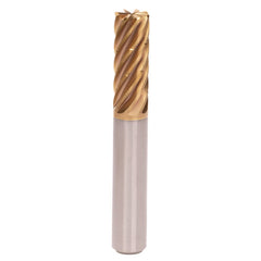 Corner Radius End Mill: 20 mm Dia, 80.00 mm LOC, 1.00 mm Radius, 8 Flute, Solid Carbide