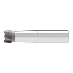 Corner Chamfer End Mill: 16.00 mm Dia, 10.00 mm LOC, 5 Flute, 0.20 mm Chamfer Width, Solid Carbide