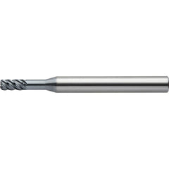 Corner Radius End Mill: 10.00 mm Dia, 20.00 mm LOC, UT Coated, Corner Radius End, Centercutting Series CXLRS