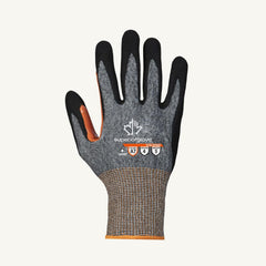 Cut, Puncture & Abrasion-Resistant Gloves: Superior Glove Works S13PNT3OF, Size Medium, ANSI Cut A2, ANSI Puncture 2, Micropore Nitrile, Polyester