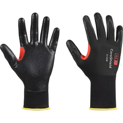 Cut, Puncture & Abrasion-Resistant Gloves: CoreShield 21-1818B, Size X-Large, ANSI Cut A1, ANSI Puncture 1, Nitrile, Nylon