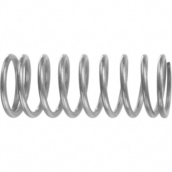 Precision Compression Spring: 0.5900" OD, 6-1/2" Free Length