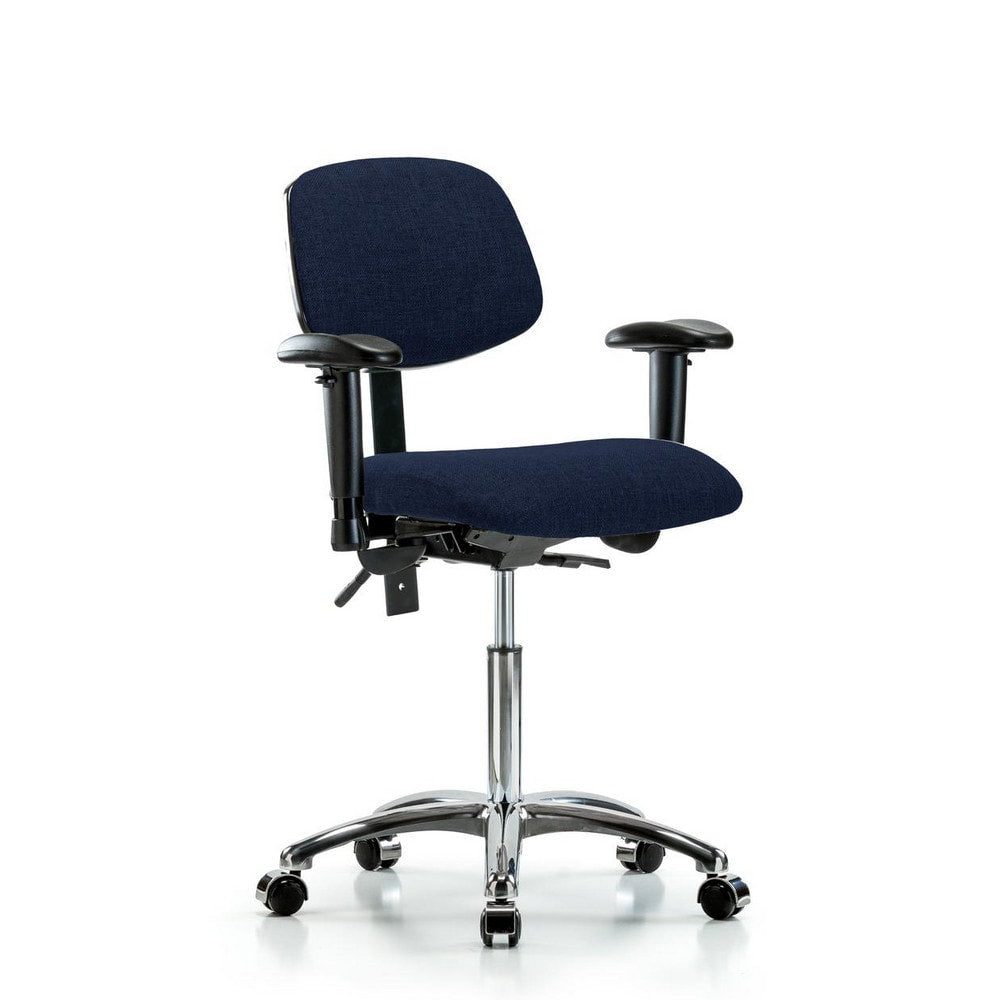 Task Chair Task Chair: Olefin, 29" Seat Height, Navy Blue