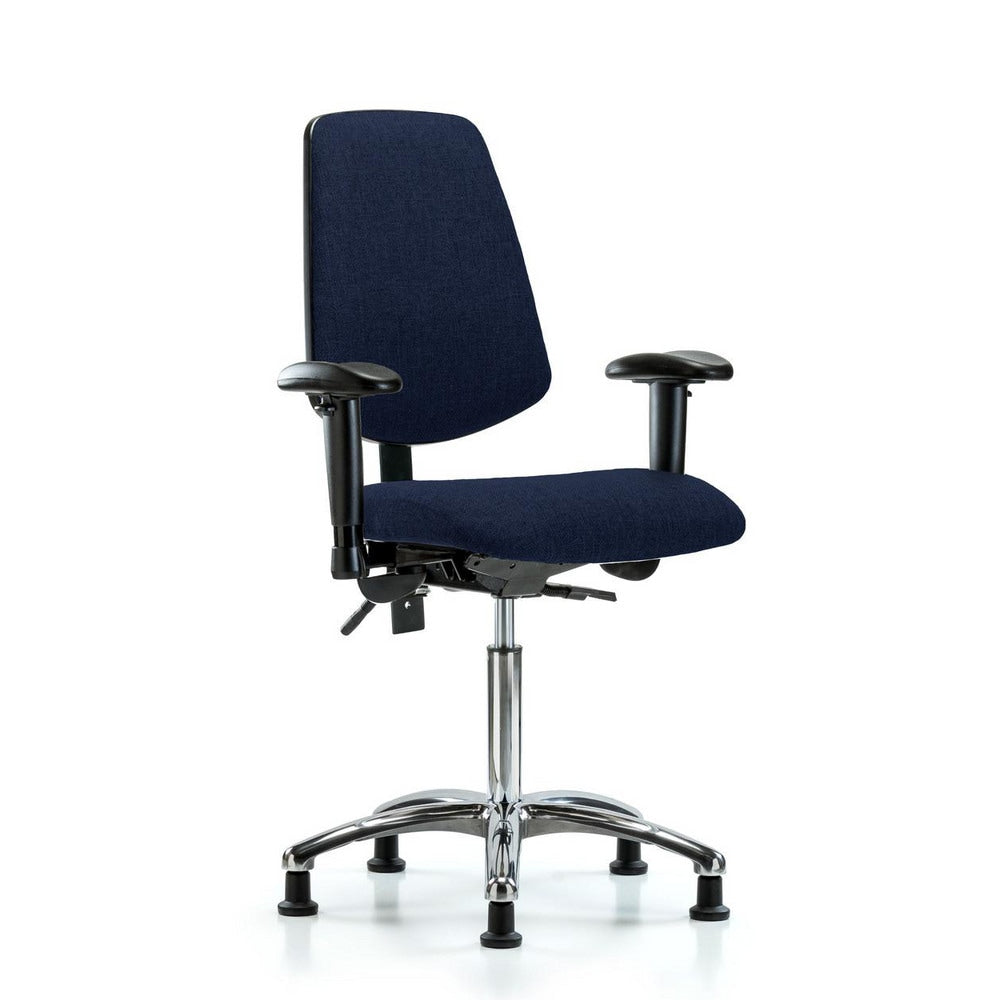 Task Chair Task Chair: Olefin, 29" Seat Height, Navy Blue