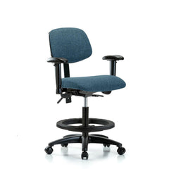 Task Chair Task Chair: Olefin, 28-1/4" Seat Height, Blue