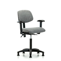 Task Chair Task Chair: Olefin, 28-1/4" Seat Height, Gray