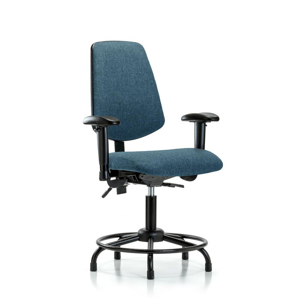 Task Chair Task Chair: Olefin, 25-3/4" Seat Height, Blue