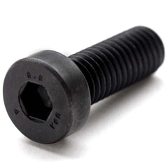 Hex Socket Cap Screw: 1/4-32 Thread, 3/4" Length Under Head, Alloy Steel, Black Oxide Finish