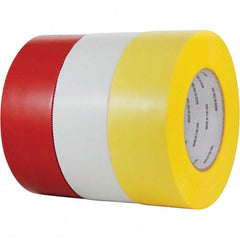 Packing Tape: Red, Synthetic Rubber Adhesive