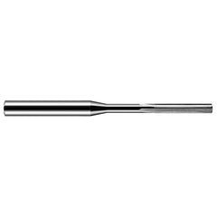 Chucking Reamer: 0.3745" Dia, 6" OAL, 1-1/4" Flute Length, Straight-Cylindrical Shank, Solid Carbide