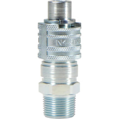 Pneumatic Hose Fittings & Couplings; Fitting Type: Plug; Type: Plug; Interchange Type: Bowes; Thread Type: NPTF; Material: Steel; Thread Standard: Male NPT