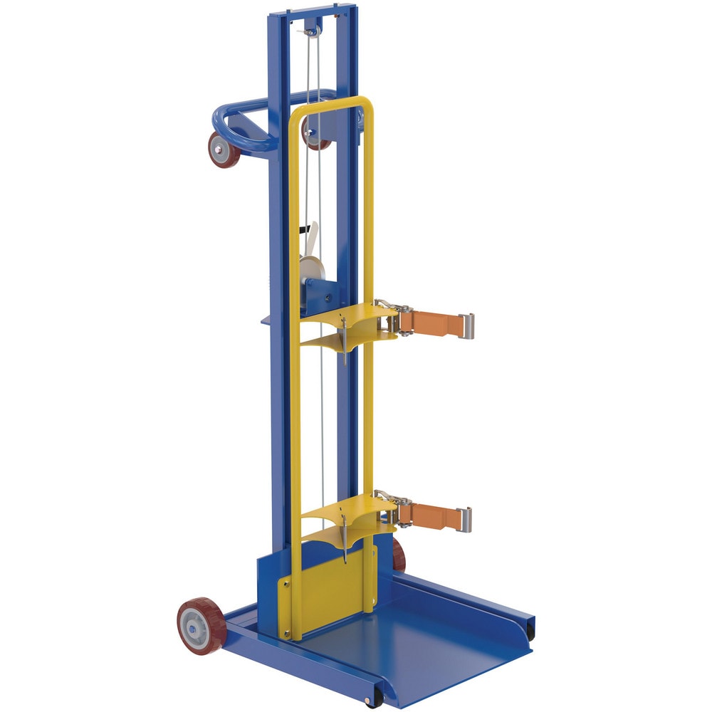 Gas Cylinder Cart: 300.000 lb Capacity, 32-7/8" Long