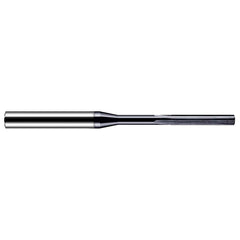 Chucking Reamer: 0.3755" Dia, 6" OAL, 1-1/4" Flute Length, Straight-Cylindrical Shank, Solid Carbide