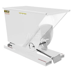 Stationary Tilt Hopper: 2,000 lb Capacity, 32" Wide, 61.13" Long, 42.6875" High