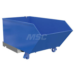 Stationary Tilt Hopper: 6,000 lb Capacity, 27" Wide, 48.31" Long, 22.4375" High