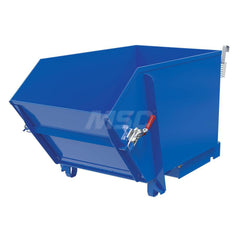 Stationary Tilt Hopper: 4,000 lb Capacity, 30" Wide, 51.19" Long, 28.125" High