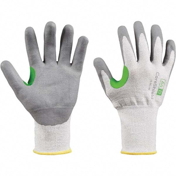 Cut, Puncture & Abrasion-Resistant Gloves: Honeywell 24-0513W, Size X-Large, ANSI Cut A4, ANSI Puncture 3, Microfoam Nitrile, HPPE