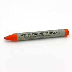 Lumber Crayons; Color: Orange; Crayon Type: Non-Toxic, Waterproof, Lead-Free; Material: Wax; Minimum Temperature: 50; Maximum Temperature: 150; For Use On: All Purpose; Tip Shape: Point