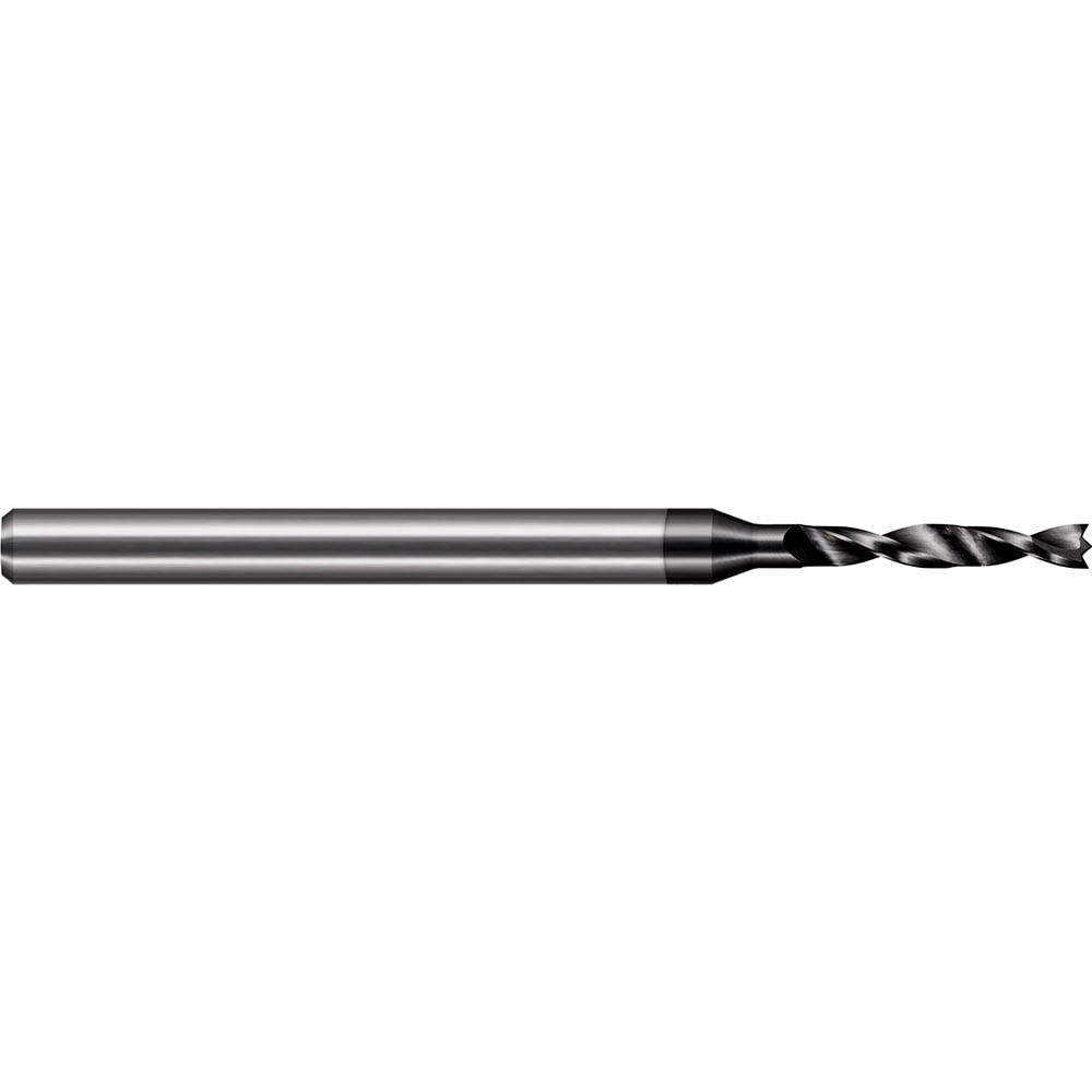 Brad-Point Drill Bits; Drill Bit Size (Letter): F; Drill Bit Size: 6.528 mm; Shank Diameter (mm): 8.0000; Tool Material: Solid Carbide; Coated: Coated; Coating: Amorphous Diamond