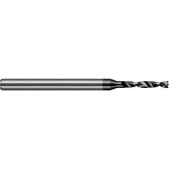 Brad-Point Drill Bits; Drill Bit Size (Letter): F; Drill Bit Size: 6.528 mm; Shank Diameter (mm): 8.0000; Tool Material: Solid Carbide; Coated: Coated; Coating: Amorphous Diamond