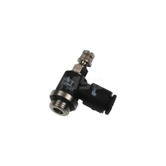 Air Flow Control Valve: Miniature Flow Control, 6mm Tube OD, 145 Max psi