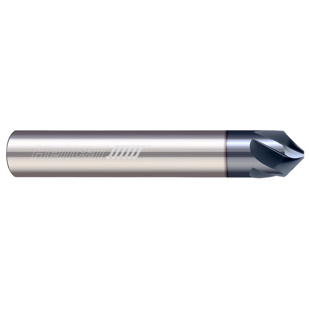 Chamfer Mill: 5/8" Dia, 5/8" Shank Dia, 82.00 deg, 5 Flute, Solid Carbide, Single End