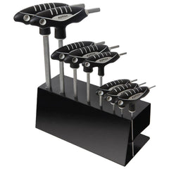 Hex Key Sets; Tool Type: Hex L-Key Set; Handle Type: T-Handle; Hex Size Range (mm): 2