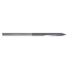 Half-Round & Spade Drill Bits; Drill Bit Size (Wire): #8; Drill Bit Size: 0.1990 in; Drill Point Angle: 34; Shank Diameter: 0.1990; Overall Length: 4.00