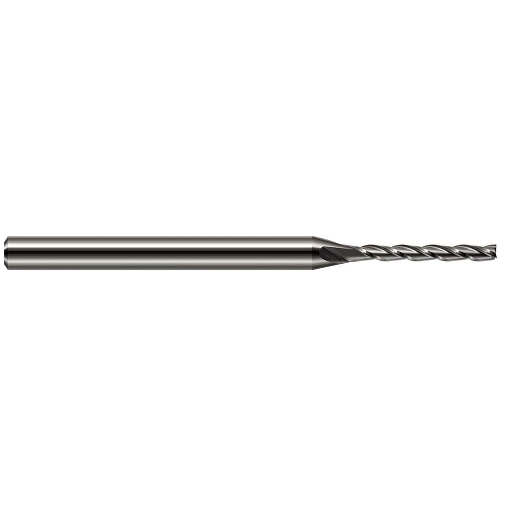 Square End Mill: 0.0060" Dia, 0.0480" LOC, 3 Flute, Solid Carbide