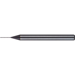 Micro Drill Bit: 0.0213" Dia, 130 deg, Solid Carbide