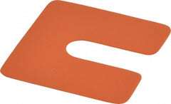 20 Piece, 2" Wide x 2" Long Plastic Slotted Shim