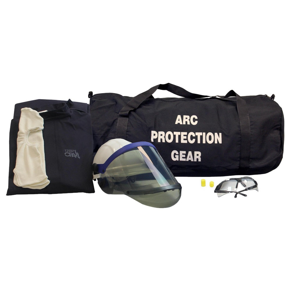 Arc Flash Clothing Kit: Size Small, Cotton, Bib Overalls, Hoods & Jacket