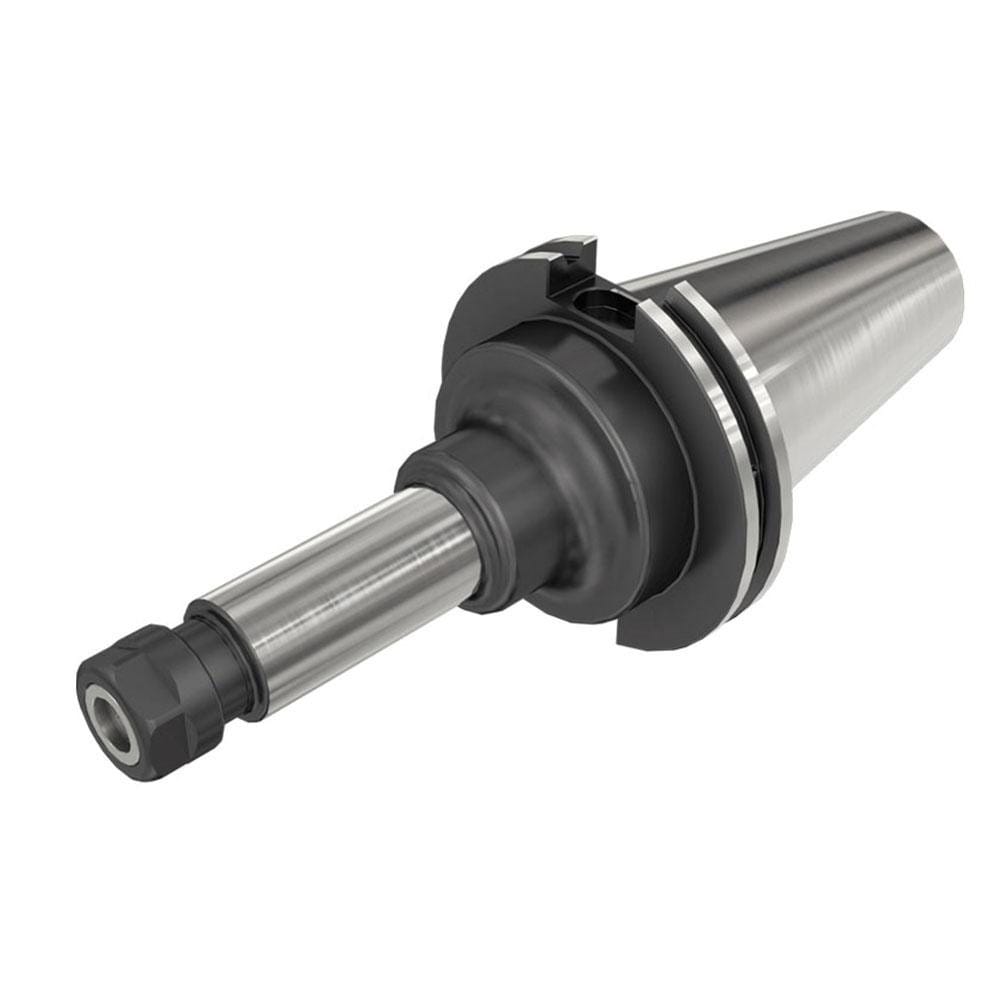 Collet Chuck: 0.0410 to 0.5140" Capacity, Full Grip Collet, 1.9685" Shank Dia, Taper Shank