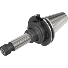 Collet Chuck: 0.0220 to 0.3960" Capacity, Full Grip Collet, 1.5748" Shank Dia, Taper Shank